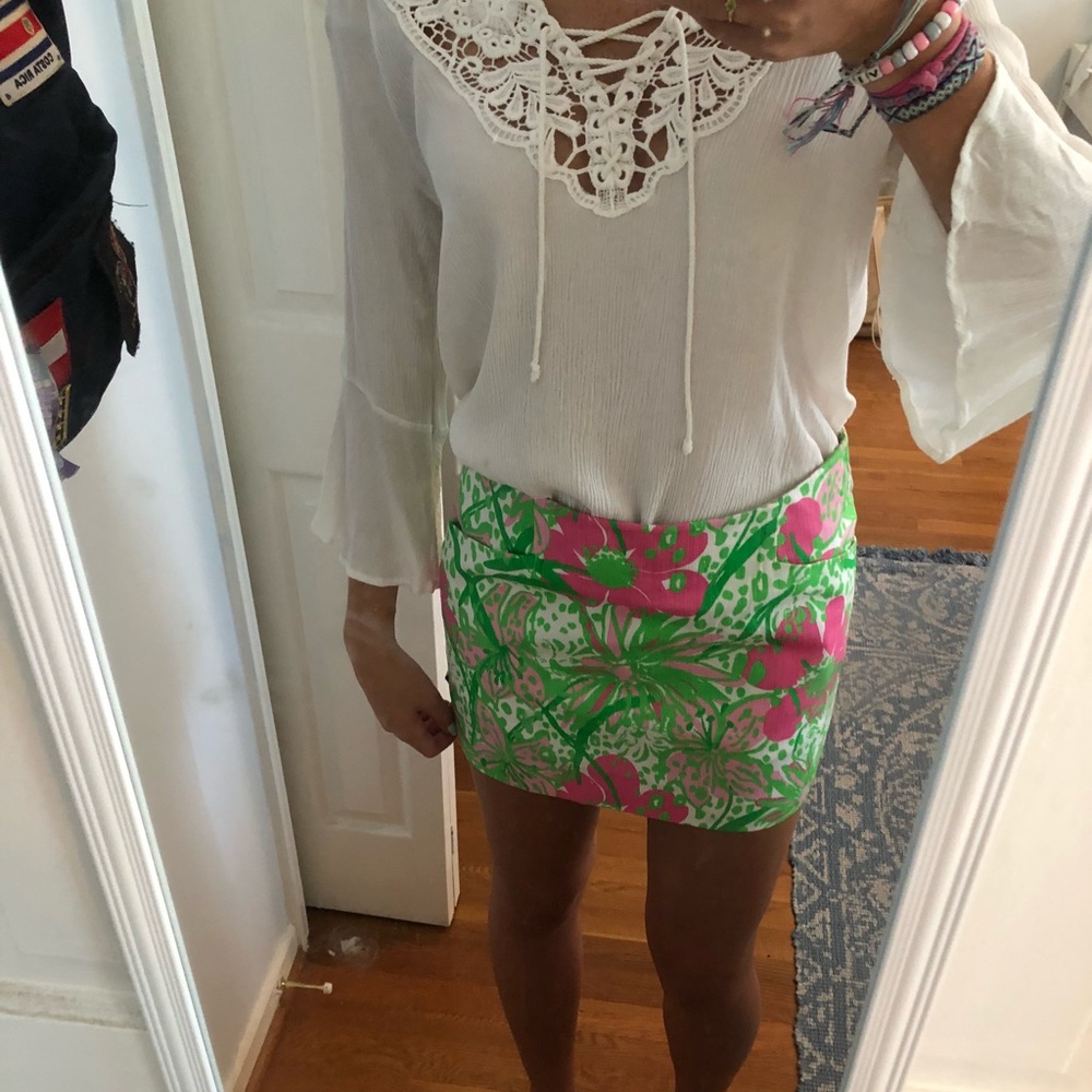 lilly pulitzer skort